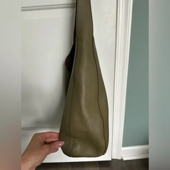 Madewell Oversized Shopper Bag Tote Olive Army Green